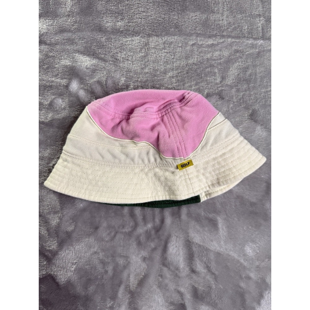 golfwang tripanel pink and green melting icecream bucket hat Sz Small 2021